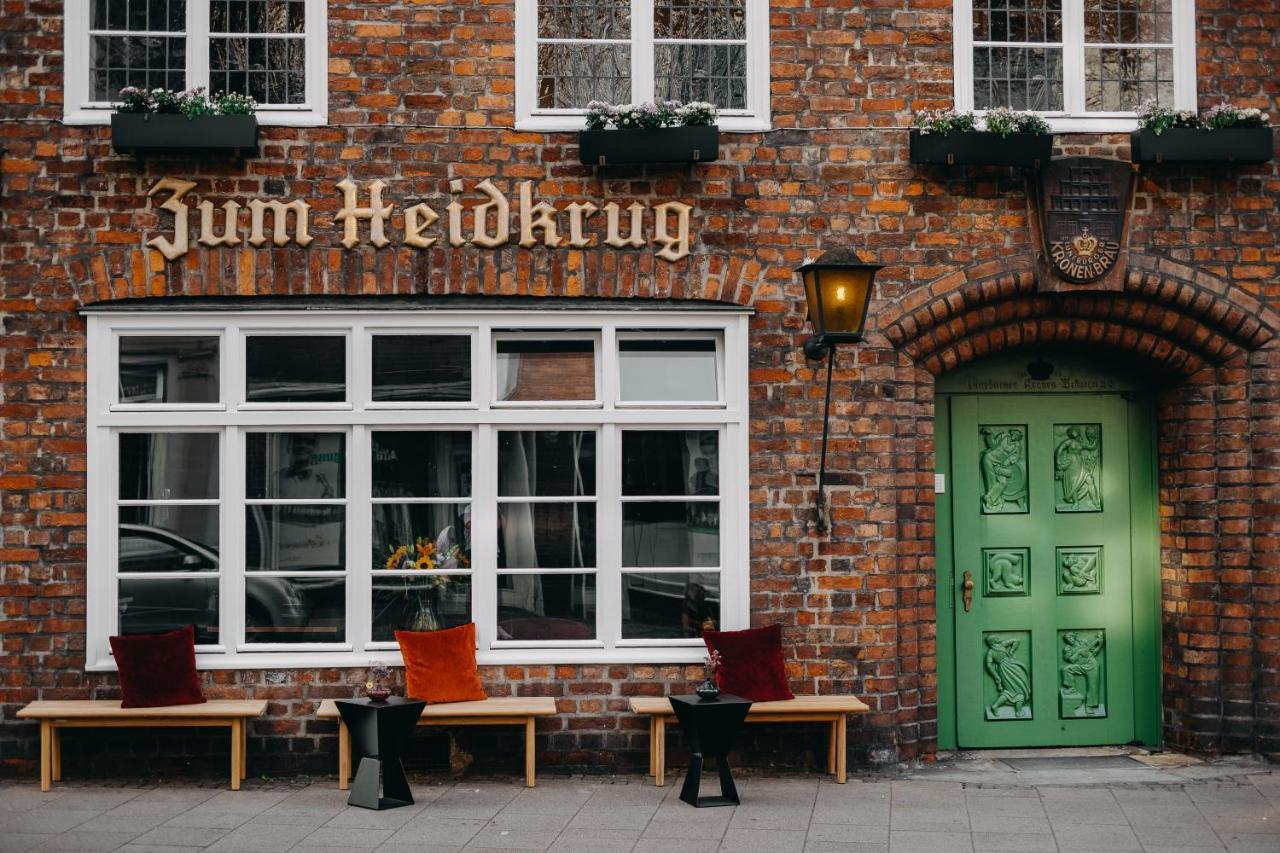 Hotel Zum Heidkrug & Cafe Lil Lüneburg Exterior foto