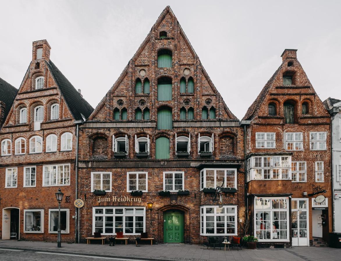 Hotel Zum Heidkrug & Cafe Lil Lüneburg Exterior foto